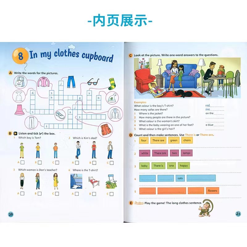 [正版]剑桥少儿英语YLE三级考试学生书含在线自学账号+练习册Fun for Flyers Student’s B高清大图