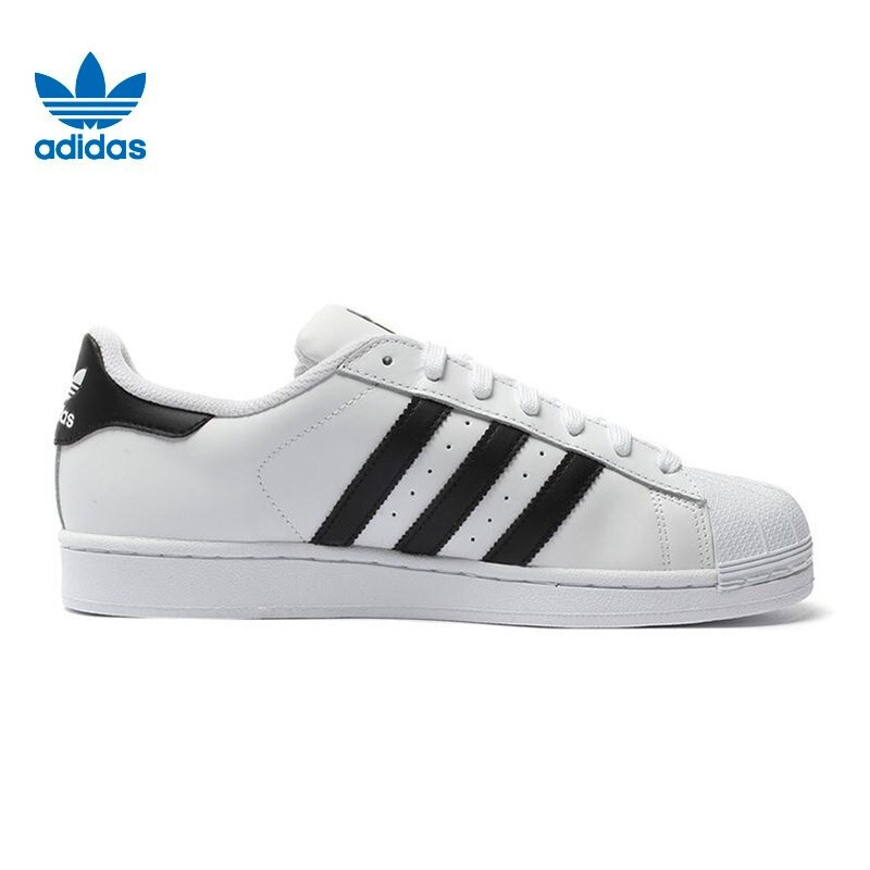 adidas阿迪三叶草男superstar贝壳头小白鞋板鞋