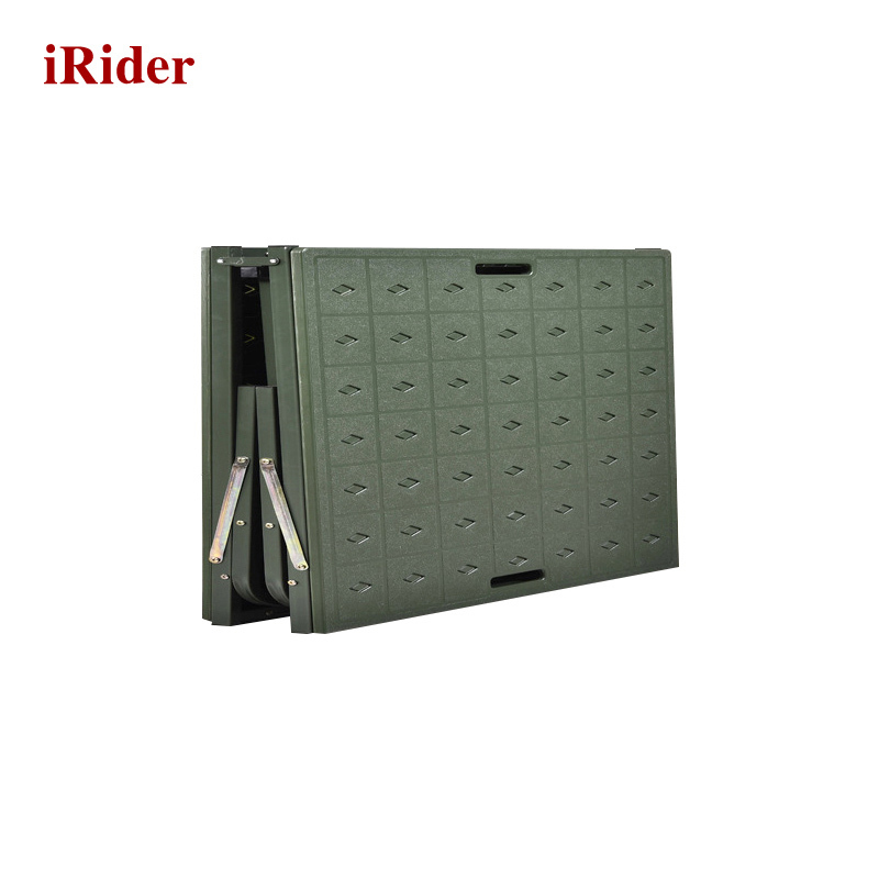 iRider IR1045 塑钢行军床便携式钢木折叠床铁艺木板床单人床