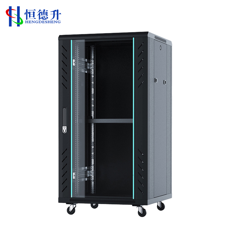 恒德升 机柜HDS-A427SB6622 网络机柜 19英寸国际标准机柜 22U高清大图