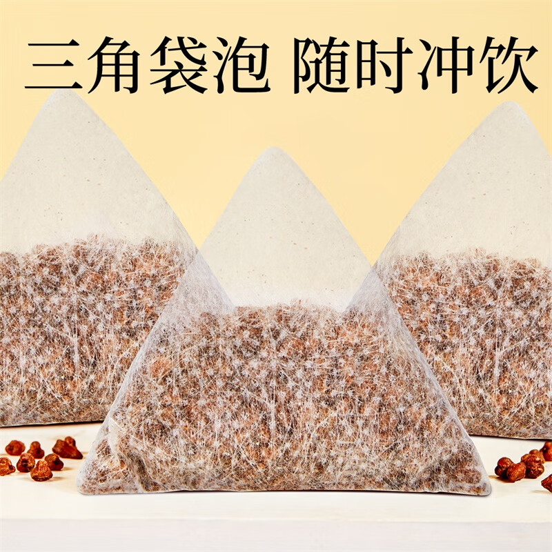 忆江南 黑苦荞茶200g女生泡水喝袋泡大麦茶苦荞麦养生茶高清大图