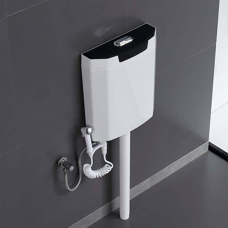 海澳德卫浴水箱节能冲水箱家用蹲便器卫生间带洗手大冲力公厕所蹲坑挂