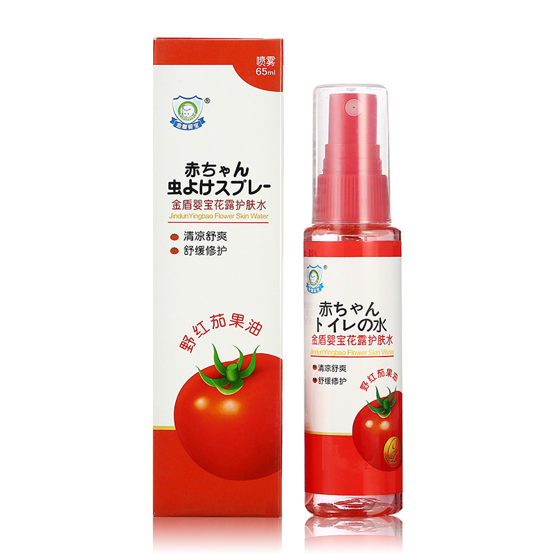 金盾婴宝 花露护肤水65mlx1 植物驱蚊居旅必备植物 有香味 花露水驱蚊液65ml*1 防蚊/驱蚊