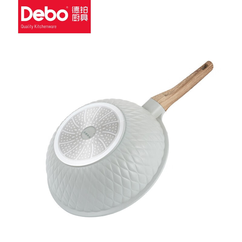 Debo德铂 富勒姆家用少油烟炒菜锅 DEP-816 口径30cm/个