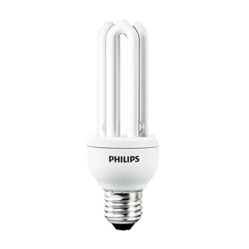 飞利浦(Philips) 35W E27 4U节能灯泡 6500K白光 6只 (单位:件)