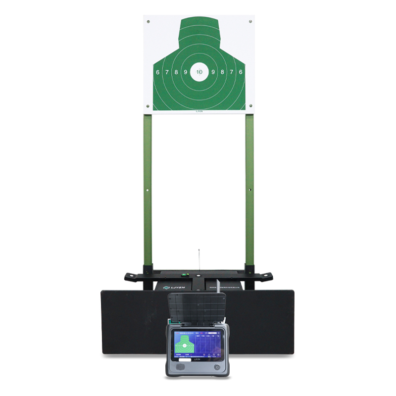 LJYZN 激波自动报靶控制系统电动起倒靶自动报靶器智能多功能靶机智能精度靶机控制软件系统激波胸环靶标多功能显隐起倒靶机高清大图
