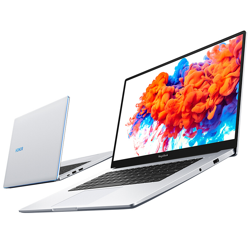 华为(HUAWEI)荣耀MagicBook 2020(R5-3500U 8GB 256GB 集成显卡 指纹识别)14英寸蓝边框多屏协同超轻薄本学生网课商务办公娱乐游戏笔记本电脑