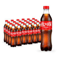 可口可乐(cocacola) Coca-Cola 碳酸饮料 500ml*24瓶 新老包装随机发货