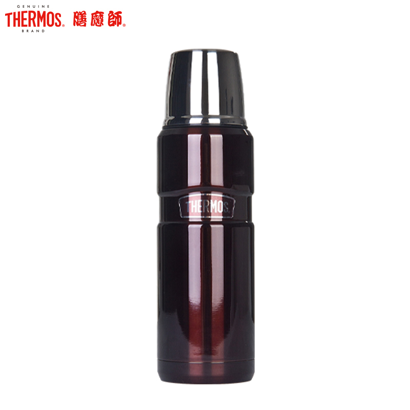 膳魔師(THERMOS)保温杯SK-2000膳魔师高真空304不锈钢户外旋盖式保冷杯水瓶车载杯470ml 家用旅行/通用