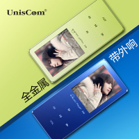 UNISCOM x09 黑色4G 无外放版运动MP3 音乐播放器MP4无损音乐播放有屏幕迷你学生插卡播放器随身听