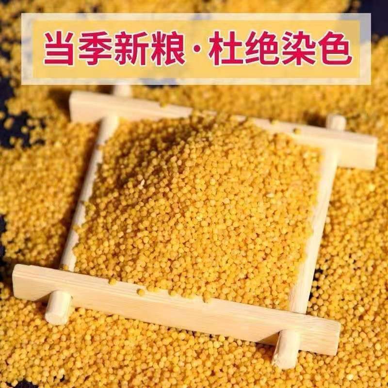 (20年新米)优禾臻5斤农家养胃黄小米月子米小黄米五谷杂粮3斤装 优质精选3斤/(袋装)