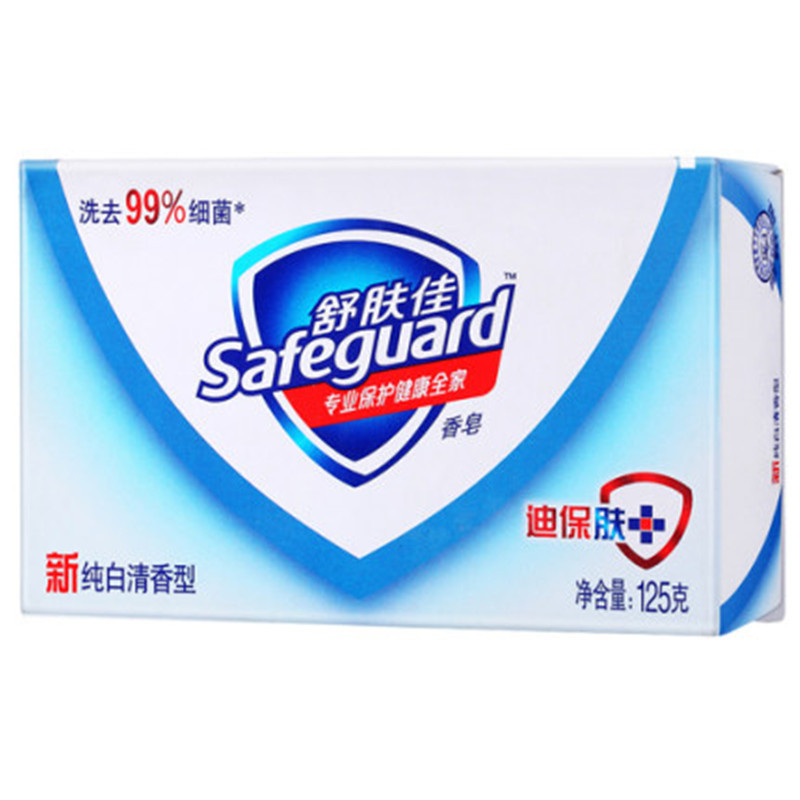 舒肤佳 香皂 纯白清香型 125克