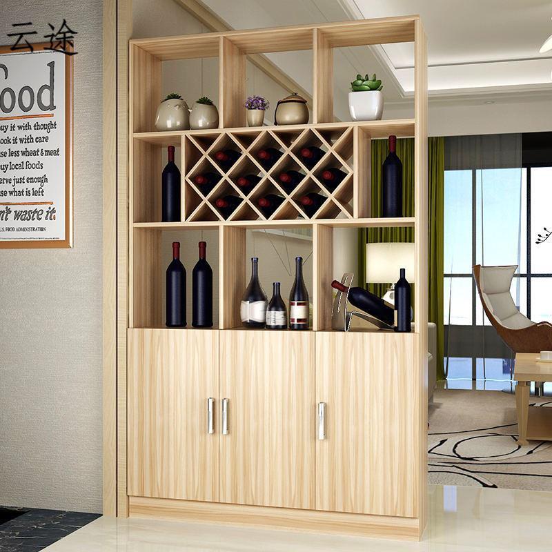 简约现代厅柜隔断屏风柜进酒柜玄关柜客厅鞋柜储物置物展示柜定制