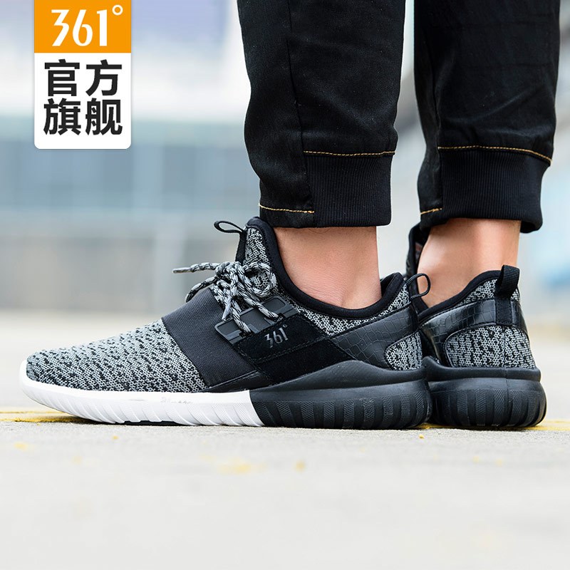 361度2018年男透气耐磨轻便跑步鞋671716702