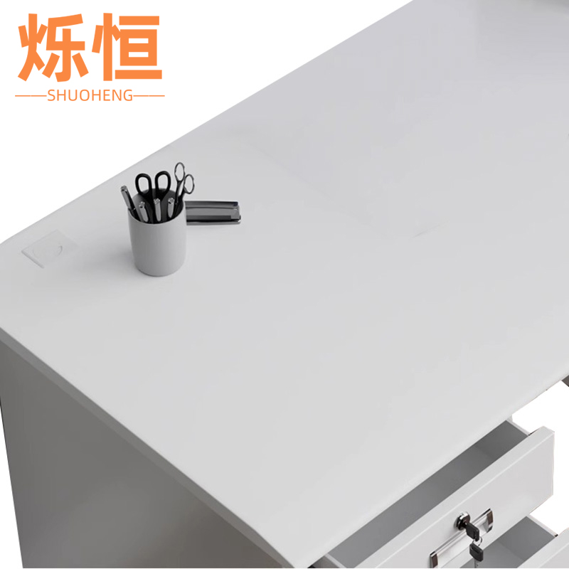 烁恒员工桌加厚160*70*74cm张高清大图