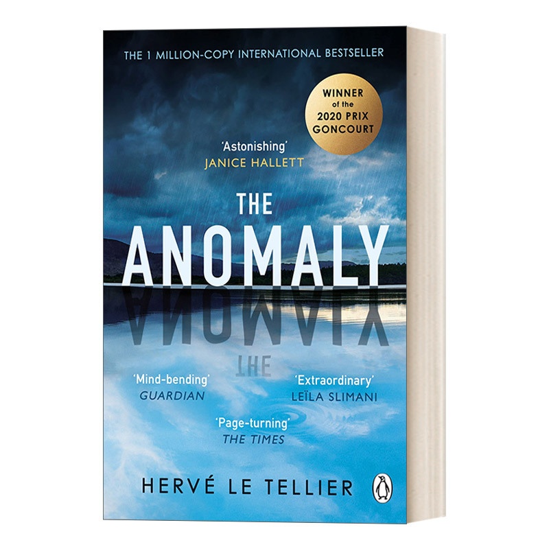 [正版]英文原版 The Anomaly 异常 龚古尔文学奖 艾尔维·勒泰利耶 平装 惊悚恐怖小说 英文版 进口英语原版高清大图
