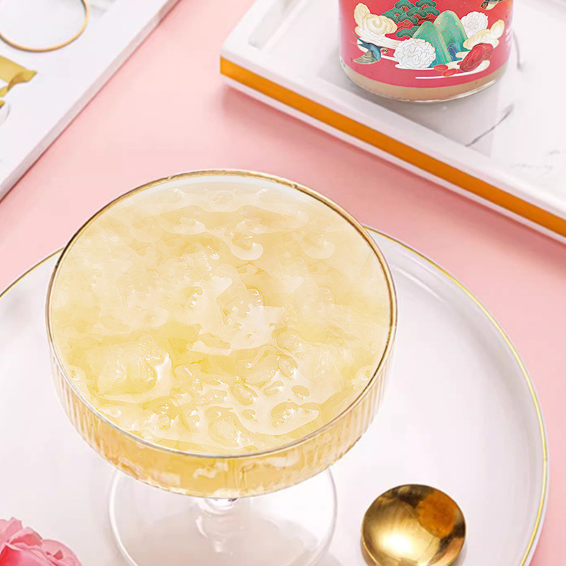 伊佳尚品 鲜炖红枣枸杞银耳羹 1320g(220g*6瓶)/盒高清大图