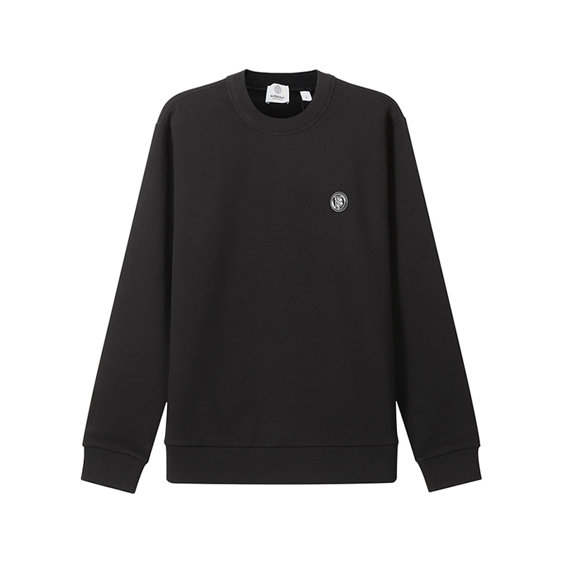 burberry 博柏利 男款棉质圆领长袖卫衣运动衫 80417001