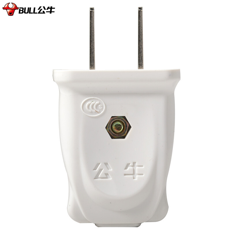 公牛（BULL）国标GNT-10L1 二极插头 10A 250V