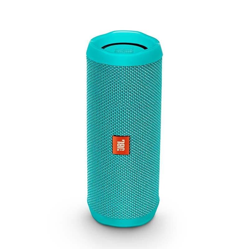 JBL Flip4 音乐万花筒4 蓝牙小音箱 音响 低音炮 防水设计 支持多台串联 便携迷你音响 音箱 薄荷绿
