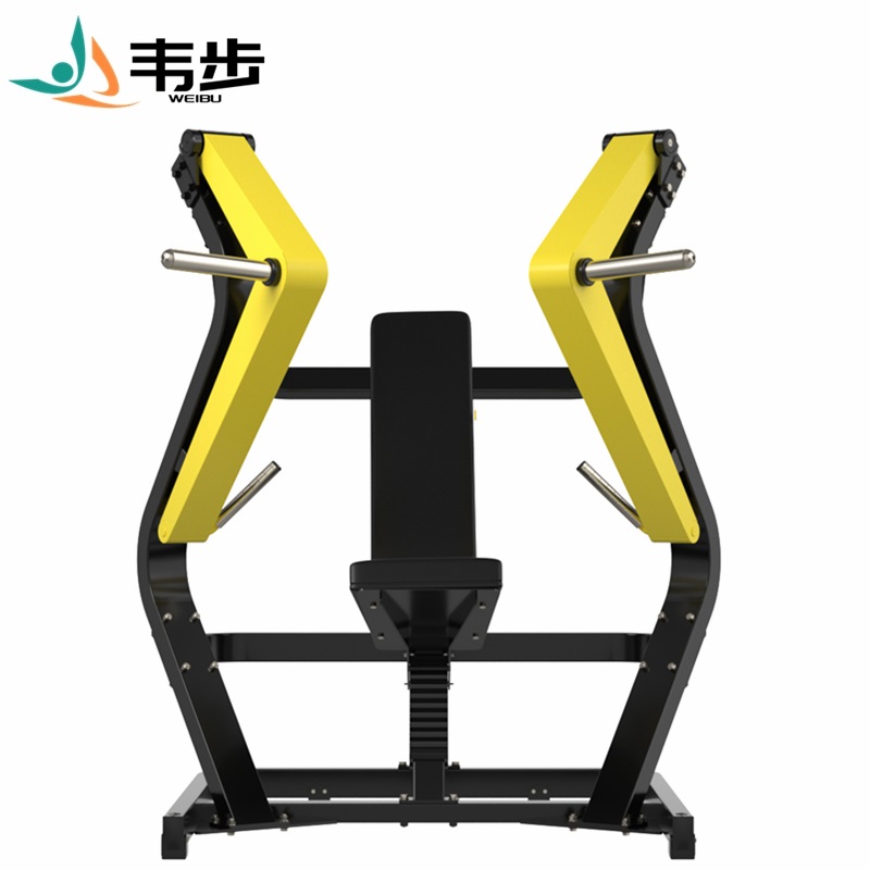 韦步EM810商用坐式下斜推胸训练架大黄蜂系列肌肉专项练习自由力量器械高清大图