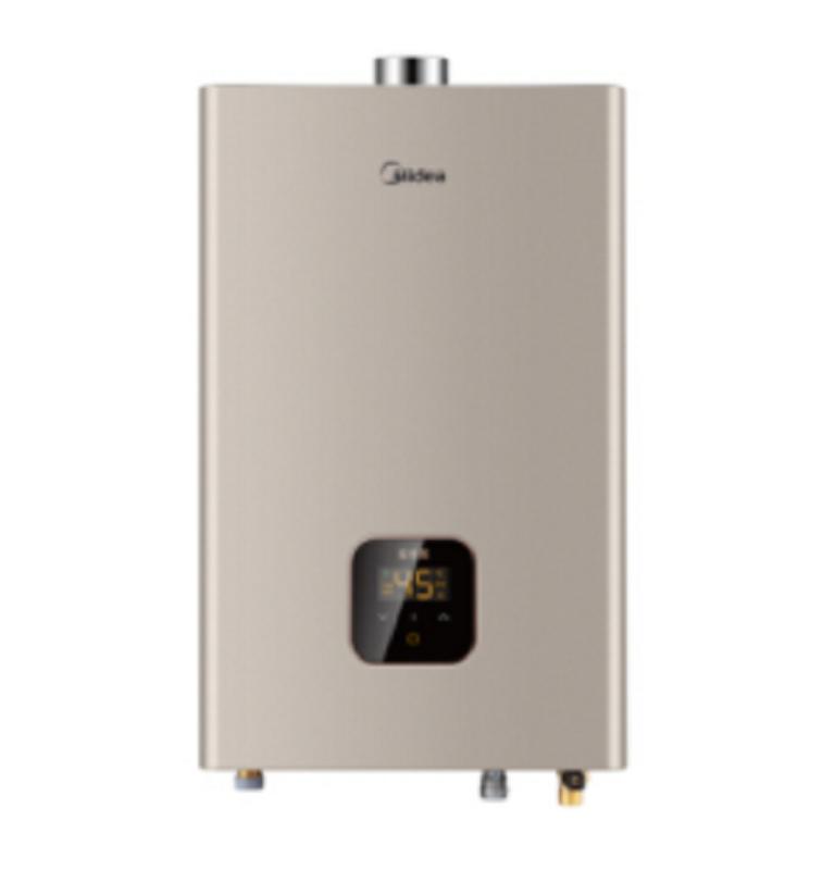 美的(Midea)12升稳流恒温燃气热水器 智能变频恒温 更节能安全 JSQ22-12HC2(T)天然气