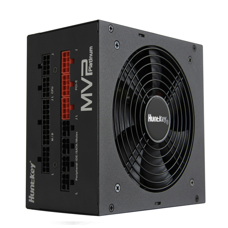 航嘉MVP P850白金全模组电脑台式机额定功率850W全模组超静音电源