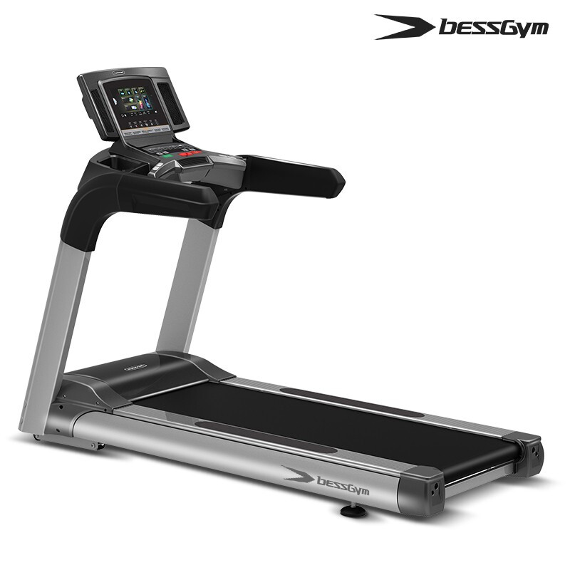 必动(BESSGYM)交流变频商用跑步机 家用高端智能静音电动调坡运动健身房会所 10.1吋LCD高清彩屏-BG-A6