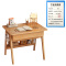 攸形书桌600*400*760mm张