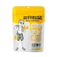 三只松鼠(Three Squirrels)芒果干 蜜饯果干 休闲零食 办公室小吃 116g/袋