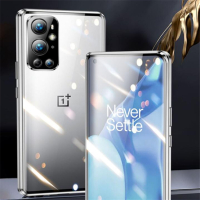 一加9手机壳 1+9手机套oneplus9 双面玻璃壳金属边框硬壳万磁王全包透明保护壳套 TIDIUI