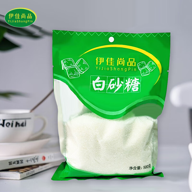 伊佳尚品 精制白砂糖 500g/袋高清大图