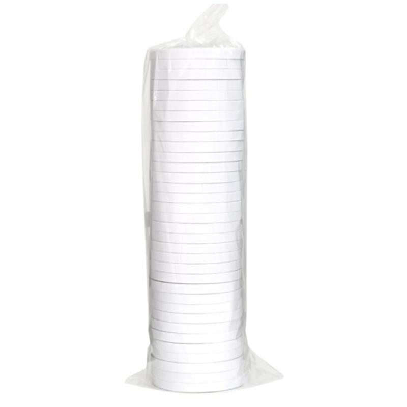 得力(deli)高粘性棉纸双面胶带 9mm*10y(9.1m/卷) 12卷袋装 办公用品 30400