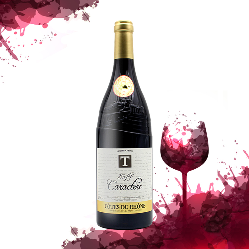 法国原瓶进口泰妮丝隆河谷红葡萄酒 Tanins - AOC Cotes du Rhone 单支装750ml