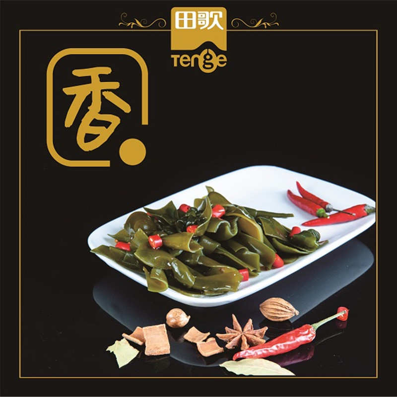 田歌酸辣海带结(158g)独立小包装卤味熟食开袋即食休闲零食