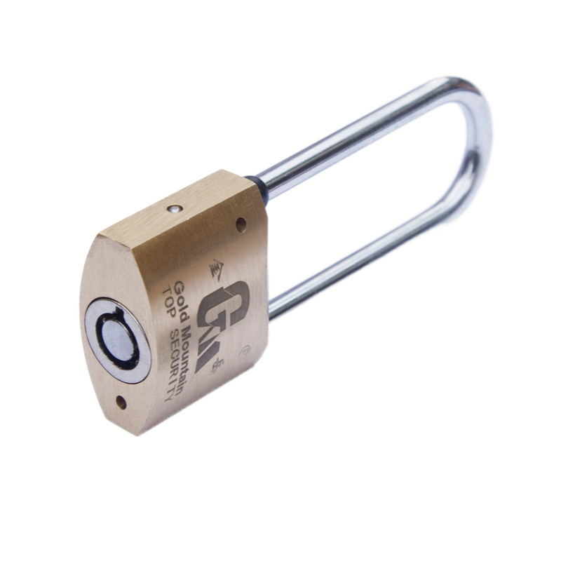 金岳 TR35-60 塑钢锁芯 28*35*17.5mm 梅花钥匙挂锁 (计价单位:个)黄色高清大图