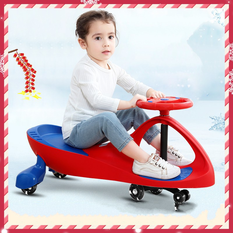 摇摇车摇摆大号溜溜车扭扭车男孩阿斯卡利多功能万向轮婴儿儿童车摇摇
