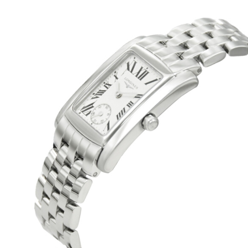 浪琴 LONGINES 黛绰维纳系列石英女表 瑞士品牌女士石英表女 L5.502.4.71.6