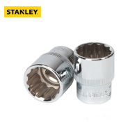 史丹利(STANLEY) 12.5MM系列公制12角标准套筒14mm 86-546-1-22 6个起订