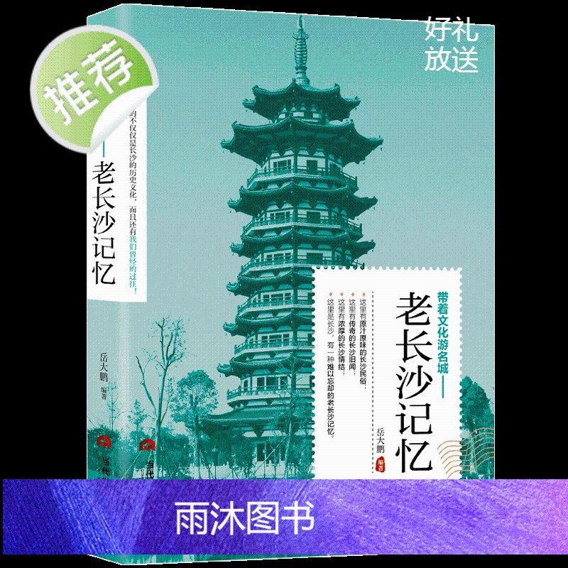 正版 老长沙记忆 名城古迹人文奇趣历史沧桑老城市风光 带着文化游名城景点景区介绍国内旅游指南书籍游遍中国自助游地图册高清大图