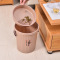 过滤圆形茶渣桶 加厚塑料 排水桶客厅茶叶桶茶具垃圾桶(棕色中号13升)
