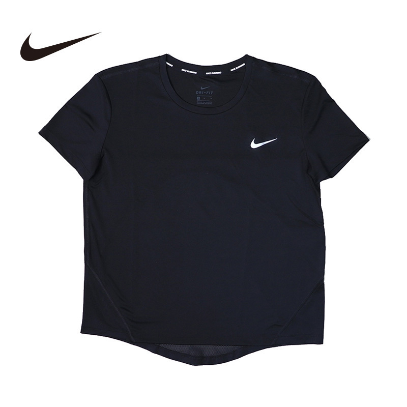 NIKE耐克短袖女跑步运动T恤宽松上衣半袖AJ8122-010高清大图