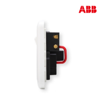 【ABB官方旗舰店】ABB开关插座面板ABB开关插座德静 一位/16A三孔空调带开关AJ228