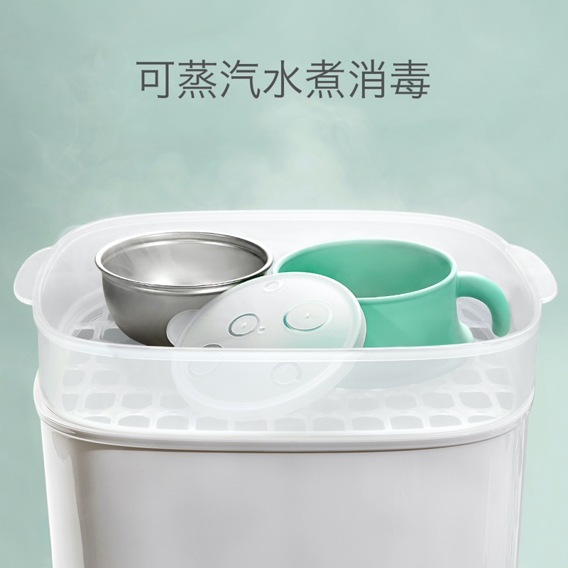 babycare宝宝餐具套装便携餐具套装 赫伦紫 BC2005062