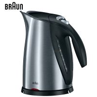 博朗(BRAUN)电热水壶 304不锈钢 金属壶身烧水壶WK600 1.7L电水壶 单个装