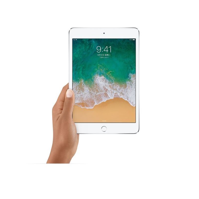 苹果(Apple)2017 iPad Mini4 平板电脑7.9英寸 4G版 128GB 银色MK772CH/A