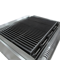 明档ED900系列电热火山石烧烤炉连柜座800*900*850+120mm/24KW/380V