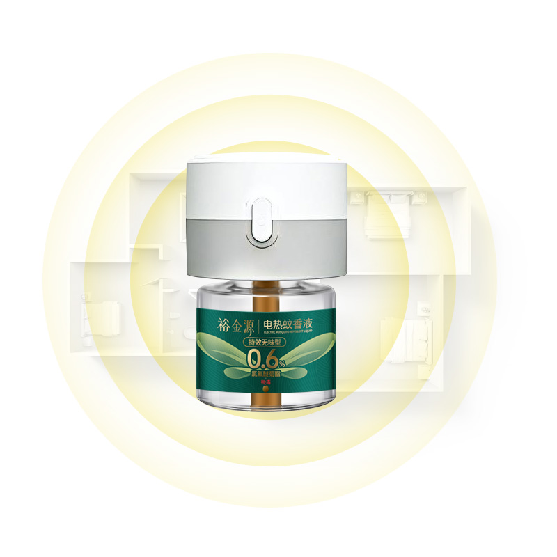 裕金源 电热蚊香液 40ml*4瓶+1器 持效无味高清大图