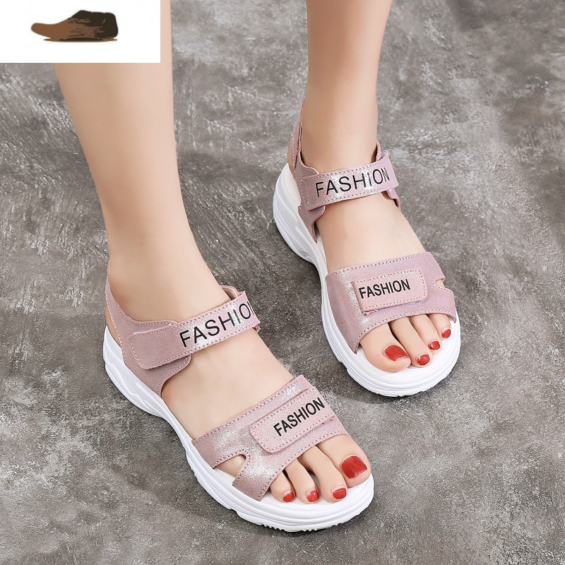 ideamini10夏季凉鞋女孩11中大童初中学生仙女风15岁休闲公主平底防滑