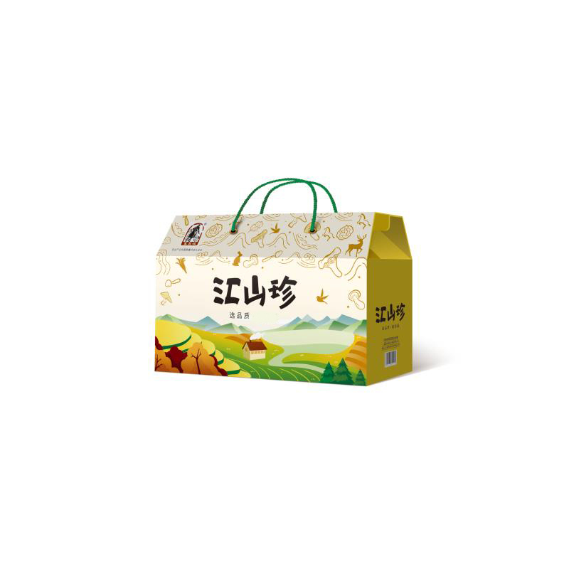[精选]塞翁福干货礼盒 (内含150g香菇、108g黑木耳、98g茶树菇、68g枸杞 、108g莲子、130g雪花银耳)